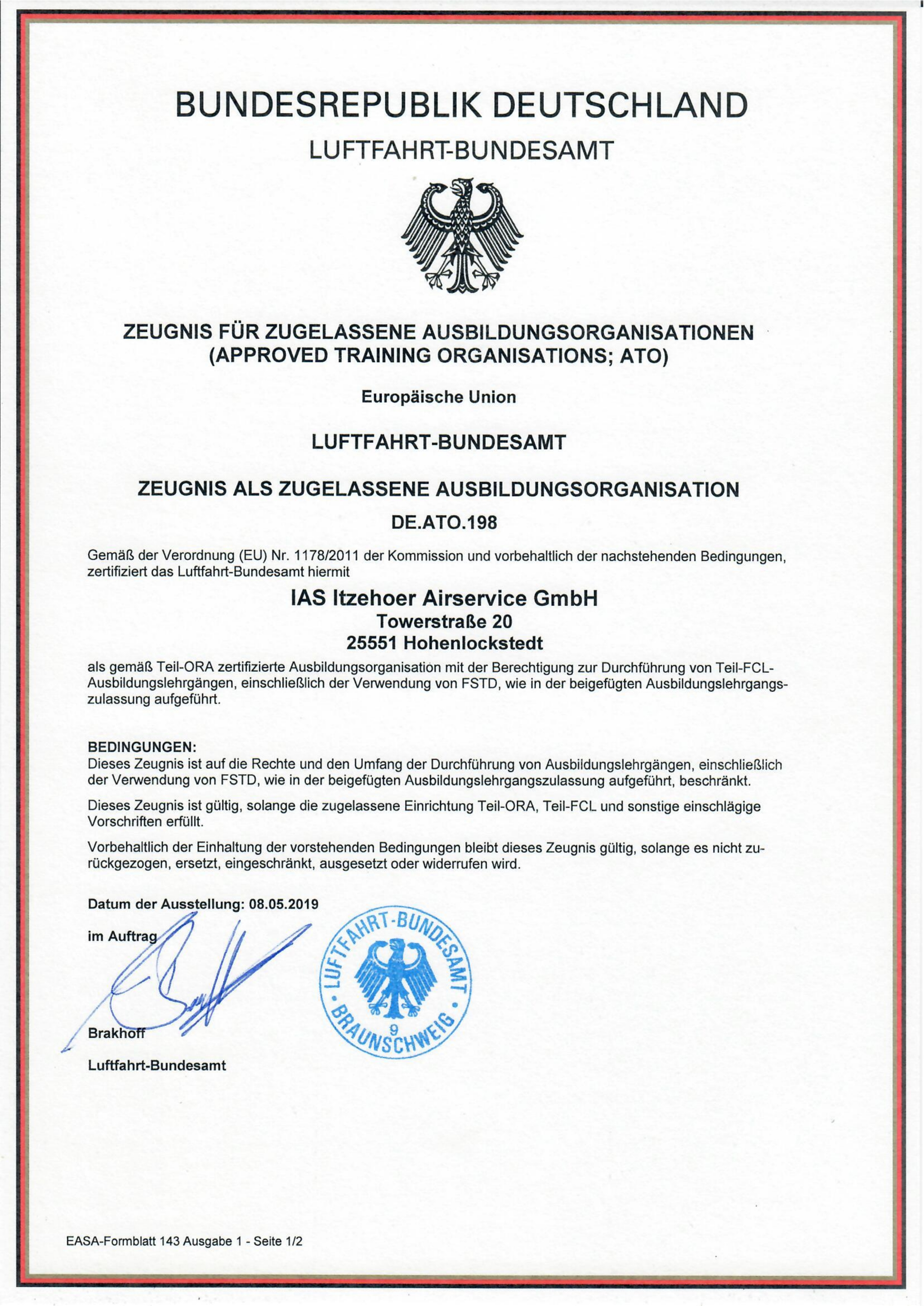 ATO-Certificate